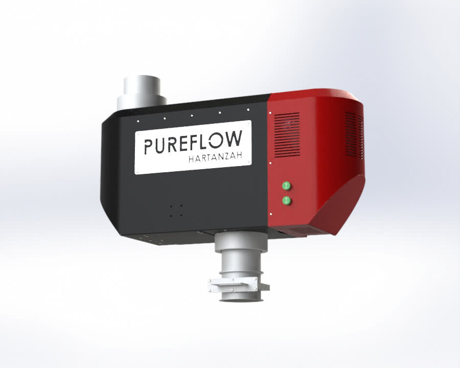 electric afterburner for coffee roaster